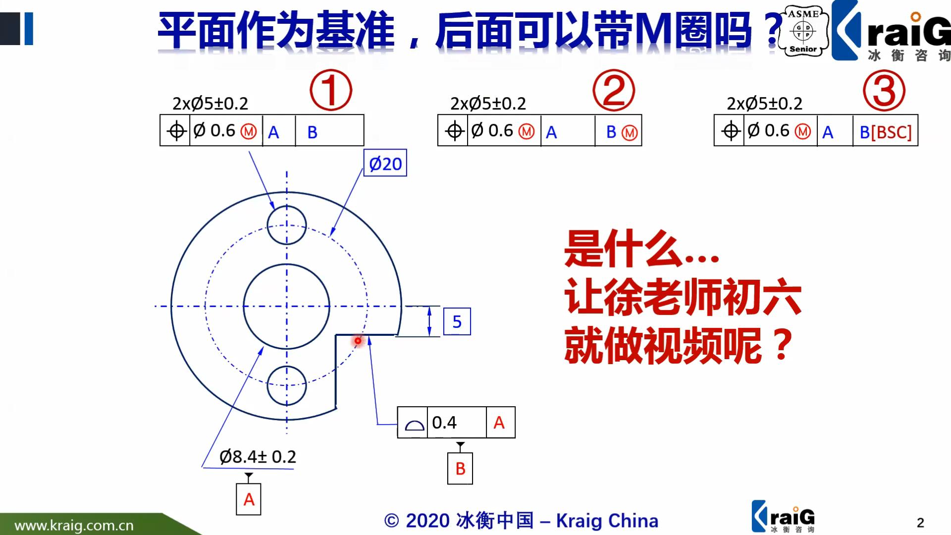 基准是平面可以带M圈吗？-【GD&T短视频系列】
